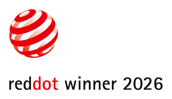 Red Dot award winner 2026 logo